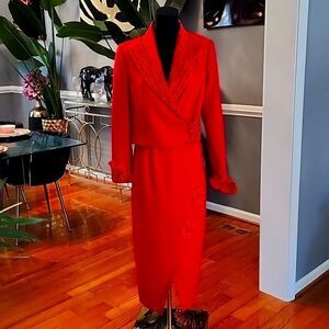 Vintage Vera Cristina suit sz small